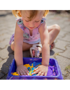 WOOPIE Кинетический песок 0,6 кг Единорог Стол с набором формочек 2