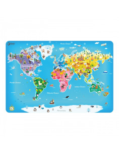KLASIKINIS PASAULIS Pasaulio dėlionė Pasaulio žemėlapis 2