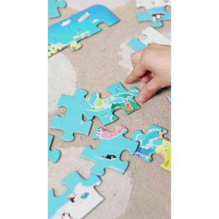 CLASSIC WORLD Puzzle Mapa Świata CLASSIC WORLD Puzzle Mapa Świata