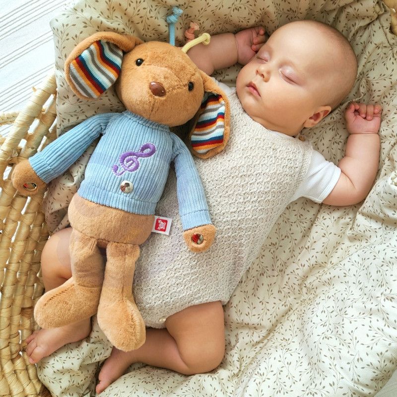 WOOPIE Interactive Cuddly Dog with Sound and Light