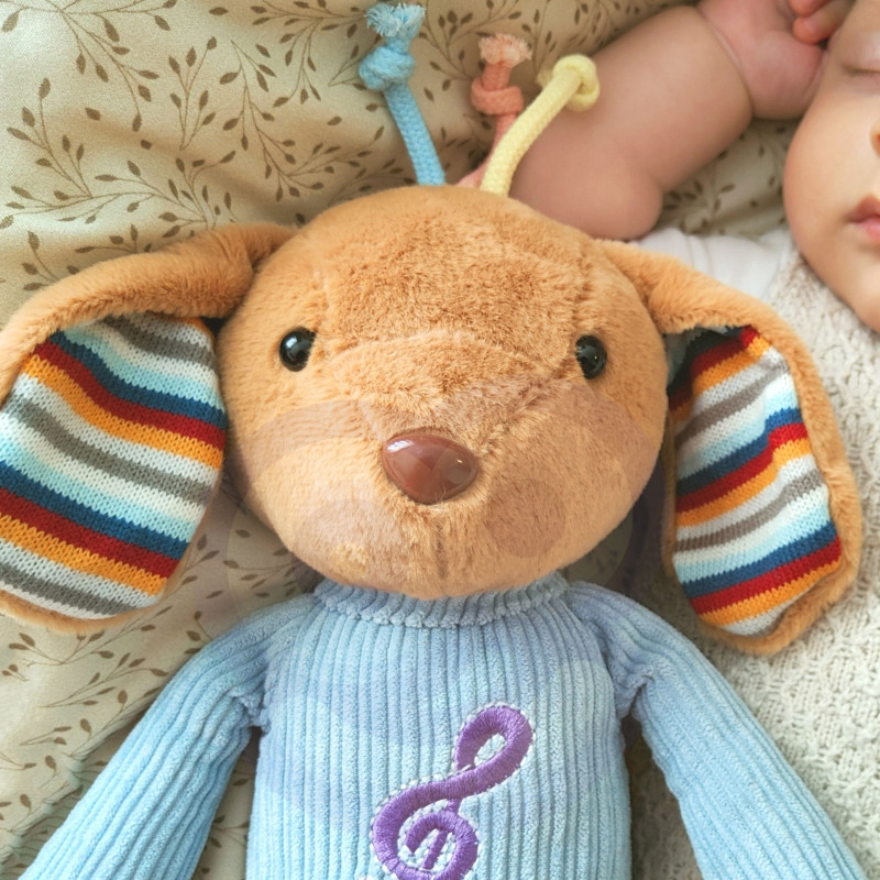 WOOPIE Interactive Cuddly Dog with Sound and Light