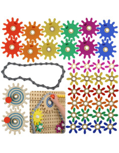 MASTERKIDZ Gears: создай свой механизм — доска STEM Science and Creative