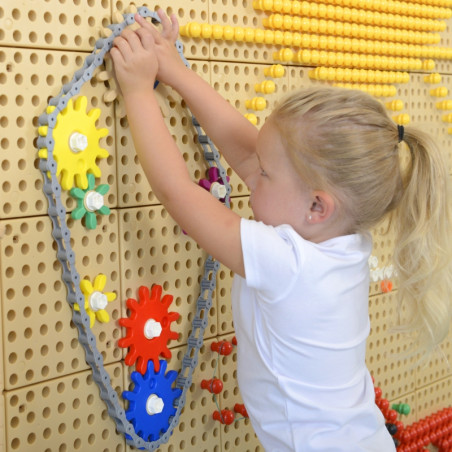 MASTERKIDZ Gears Sukurkite savo mechanizmą - STEM Science & Creative Board MASTERKIDZ Gears Sukurkite savo mechanizmą - STEM Science & Creative Board