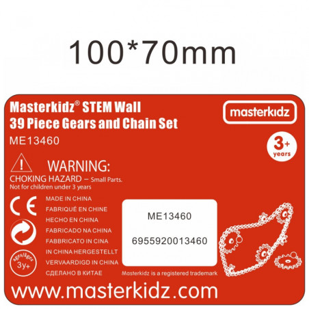 MASTERKIDZ Gears Sukurkite savo mechanizmą - STEM Science & Creative Board MASTERKIDZ Gears Sukurkite savo mechanizmą - STEM Science & Creative Board