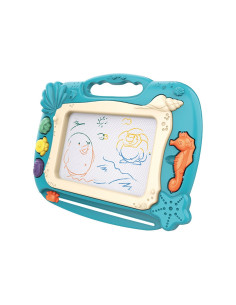 Магнитная маркерная доска WOOPIE с цветными штампами, тема океана, зелёная 2