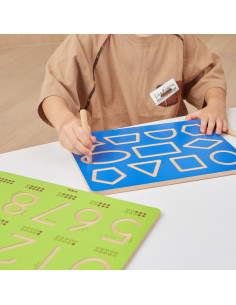 Графомоторная доска VIGA формирует обучение письму 2