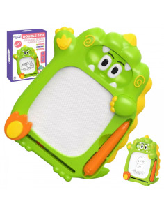 WOOPIE Znikopy Magnetic Board 2-в-1 Arcade Game Pinball Flipper Green