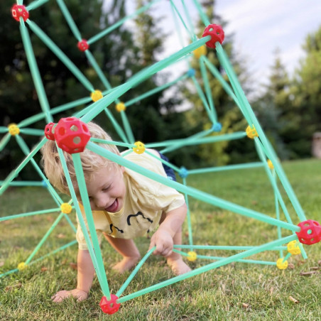 WOOPIE konstruktorius "Creative Forts" vaikiškos palapinės statybai