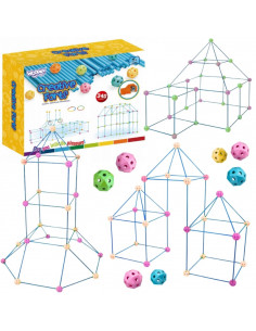 WOOPIE statybinis rinkinys "Creative Forts" palapinės statybai