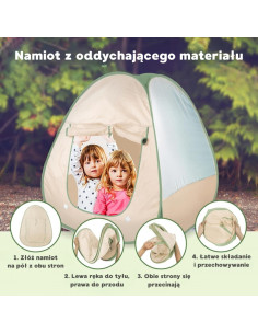 WOOPIE Discovery Little Explorer's Set XXL Кемпинговая палатка для бивака 15 шт. 2