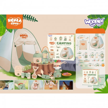 WOOPIE Discovery Little Explorer Set XXL stovyklavimo palapinė bivakui 15 vnt. WOOPIE Discovery Little Explorer Set XXL stovyklavimo palapinė bivakui 15 vnt.