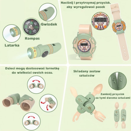 WOOPIE Discovery Little Explorer's Set XXL Кемпинговая палатка для бивака 15 шт.