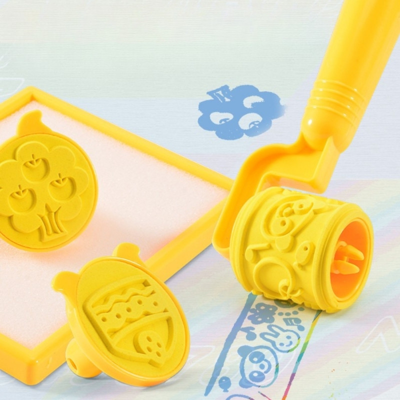 Коврик для рисования водой WOOPIE Magic XXL с цифрами-штампами 100x80 см