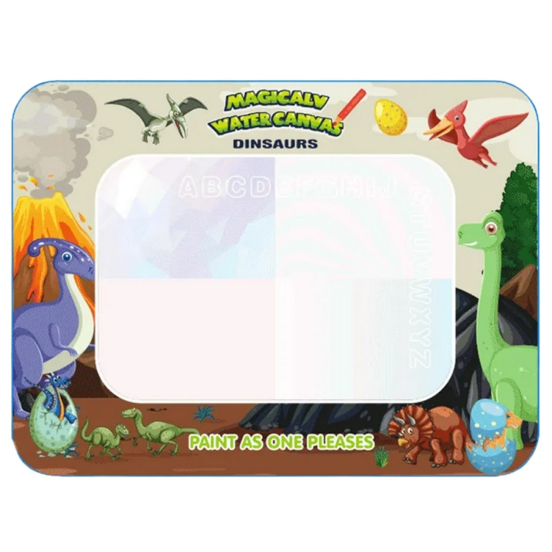 Коврик для рисования водой WOOPIE Magic XXL с цифрами-штампами 100x80 см