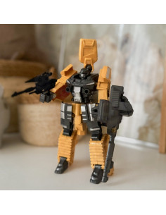 WOOPIE 3-в-1: робот-танк и пусковая установка для дротиков, коричневый 2