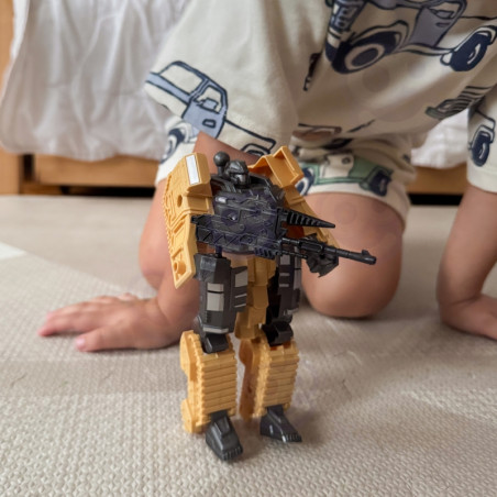 WOOPIE 3in1 transformuojantis roboto tanko ir smiginio paleidimo rinkinys rudas WOOPIE 3in1 transformuojantis roboto tanko ir smiginio paleidimo rinkinys rudas