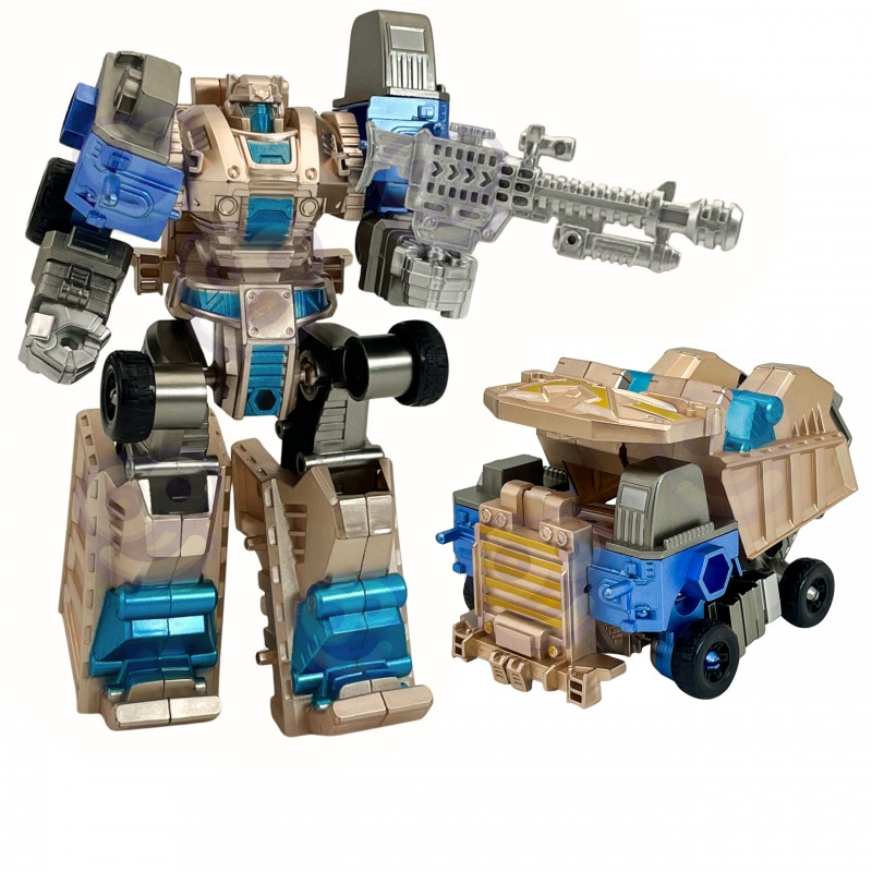WOOPIE transformuojantis robotas SHARP SPEED 2in1 mūšio sunkvežimis