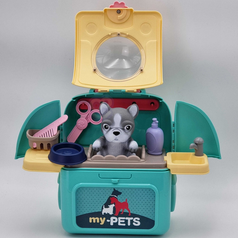 Портативный салон красоты WOOPIE Dog 2 в 1 в рюкзаке-переноске