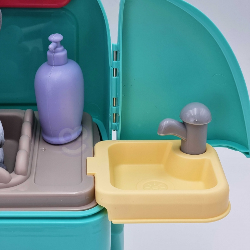 WOOPIE šunų nešiojamas grožio salonas 2in1 kuprinės transporteryje
