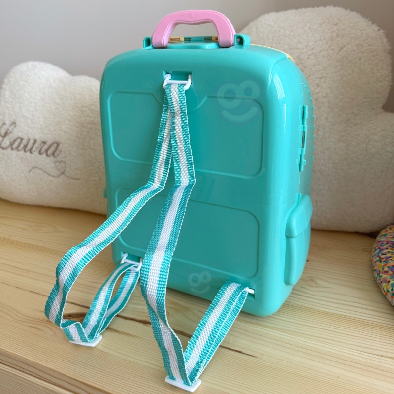 WOOPIE Kitten nešiojamas grožio salonas 2in1 kuprinės transporteryje