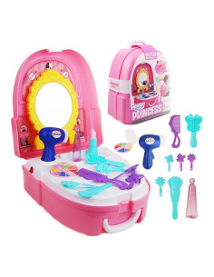 WOOPIE Little Princess rinkinys kuprinėje tualetinis staliukas 19 vnt. 2