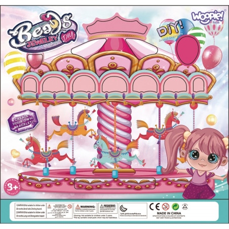 WOOPIE ART&FUN rinkinys papuošalams, apyrankėms, pakabukams, žiedams gaminti WOOPIE ART&FUN rinkinys papuošalams, apyrankėms, pakabukams, žiedams gaminti