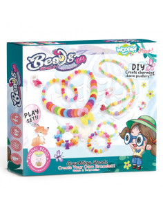 WOOPIE ART&FUN Zestaw do Robienia Biżuterii Bransoletek Wisiorków Pierścionków Nawlekanka 2