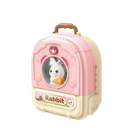 WOOPIE Królik w Plecaku 3w1 Farma Domek Ogródek WOOPIE Królik w Plecaku 3w1 Farma Domek Ogródek