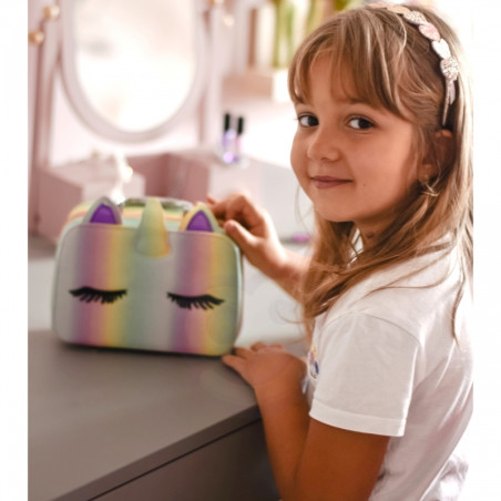 WOOPIE ART&FUN makiažo rinkinys tualetinis krepšys bagažinėje 27 vnt. XXL SPA WOOPIE ART&FUN makiažo rinkinys tualetinis krepšys bagažinėje 27 vnt. XXL SPA