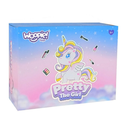WOOPIE ART&FUN makiažo rinkinys tualetinis krepšys bagažinėje 27 vnt. XXL SPA WOOPIE ART&FUN makiažo rinkinys tualetinis krepšys bagažinėje 27 vnt. XXL SPA