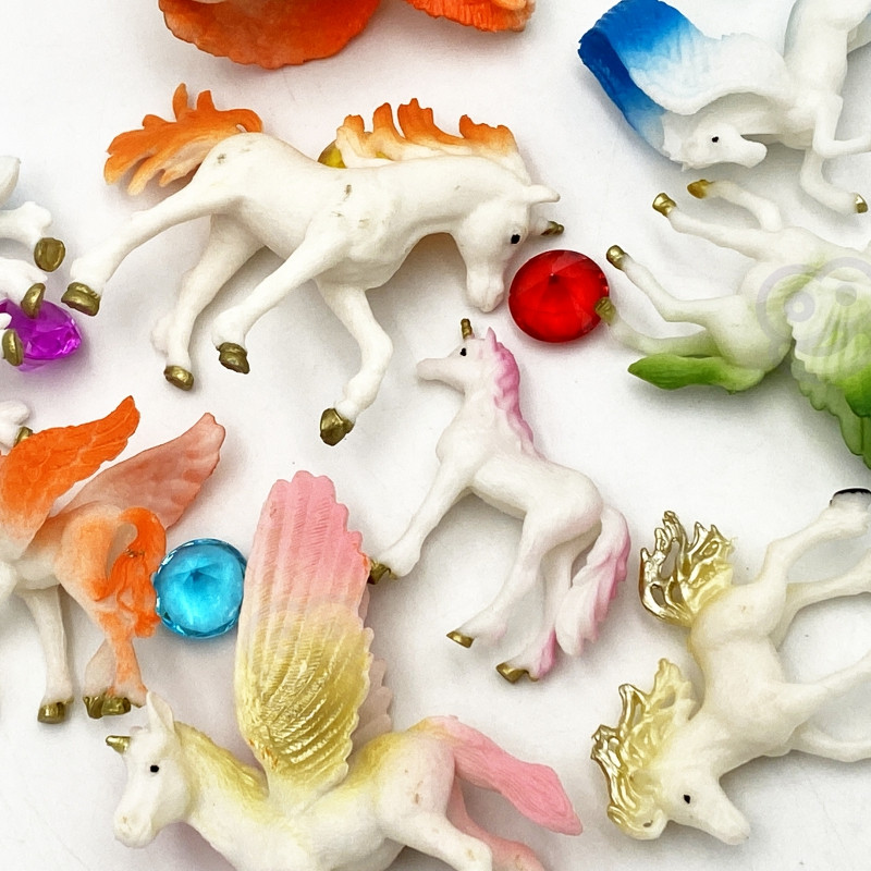 WOOPIE Набор фигурок единорогов 16 шт.