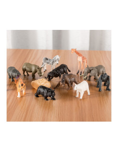 WOOPIE laukinių gyvūnų figūrėlių rinkinys 16 vnt. 2