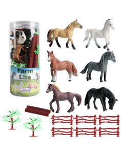 WOOPIE Набор из 16 фигурок лошадей