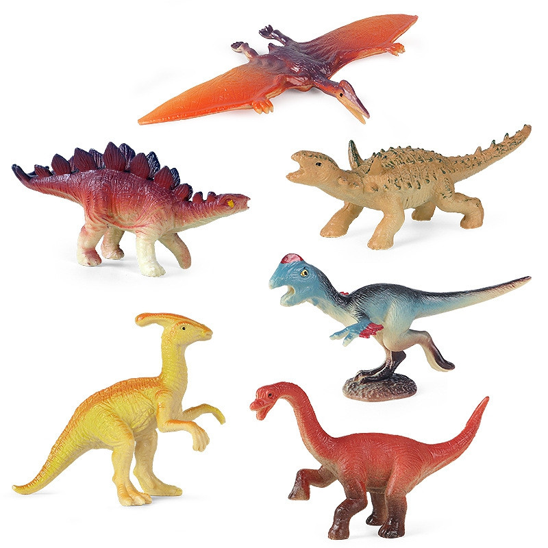 WOOPIE dinozaurų figūrėlių rinkinys 18 vnt. - 1 versija