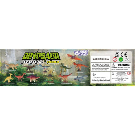 WOOPIE dinozaurų figūrėlių rinkinys 18 vnt. - 1 versija WOOPIE dinozaurų figūrėlių rinkinys 18 vnt. - 1 versija