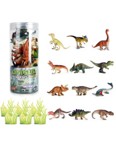 WOOPIE dinozaurų figūrėlių rinkinys 18 vnt. - 2 versija