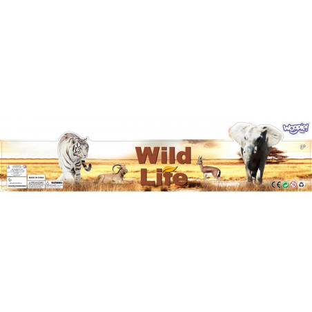 WOOPIE figūrėlių rinkinys Safari Animals 34 vnt. WOOPIE figūrėlių rinkinys Safari Animals 34 vnt.