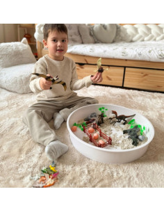WOOPIE dinozaurų figūrėlių rinkinys 40 vnt. 2