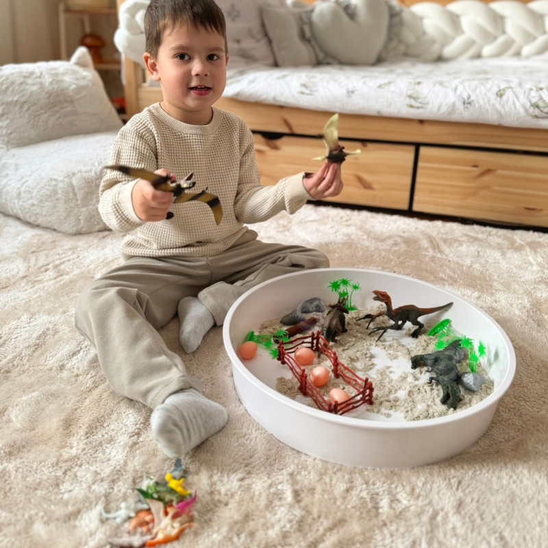 WOOPIE dinozaurų figūrėlių rinkinys 40 vnt.