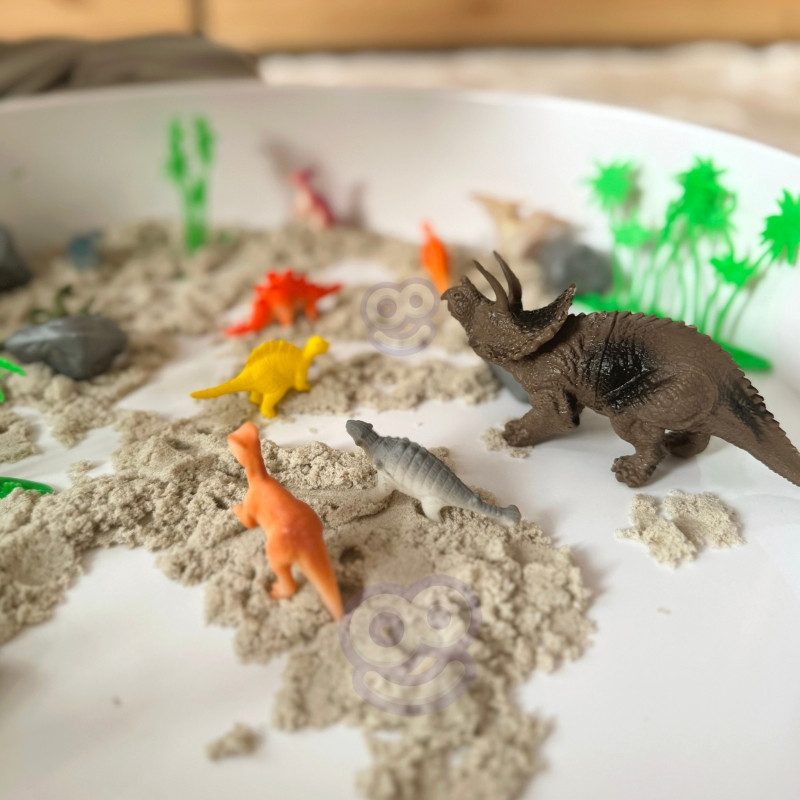 WOOPIE dinozaurų figūrėlių rinkinys 40 vnt.