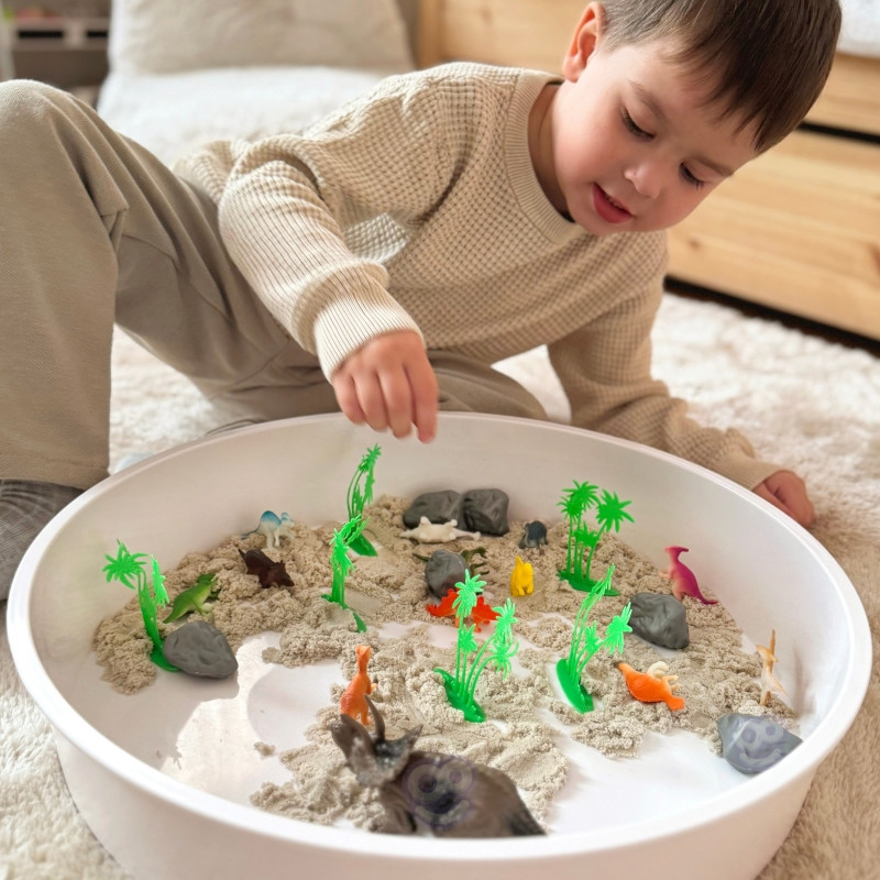 WOOPIE dinozaurų figūrėlių rinkinys 40 vnt.