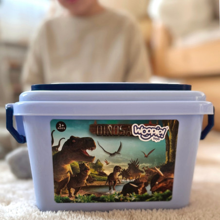 WOOPIE dinozaurų figūrėlių rinkinys 40 vnt. WOOPIE dinozaurų figūrėlių rinkinys 40 vnt.