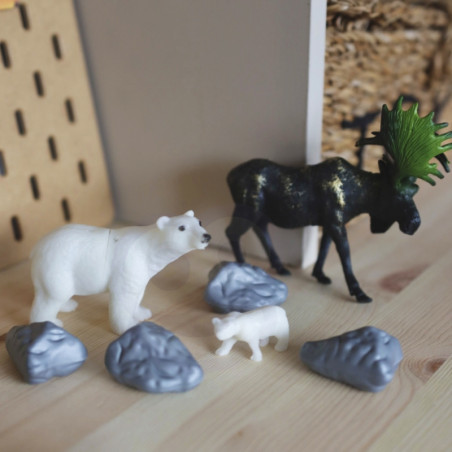WOOPIE figūrėlių rinkinys Animals XXL 58 vnt. WOOPIE figūrėlių rinkinys Animals XXL 58 vnt.