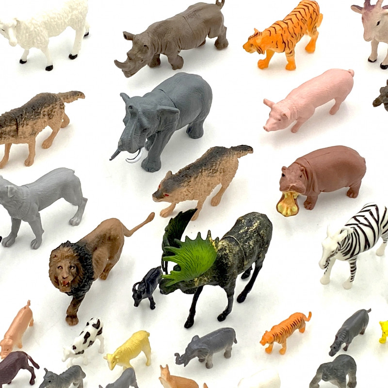WOOPIE figūrėlių rinkinys Animals XXL 58 vnt.