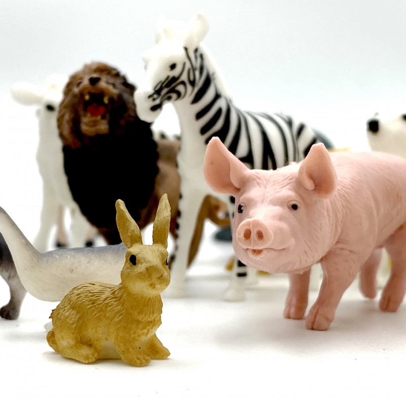 WOOPIE figūrėlių rinkinys Animals XXL 58 vnt.