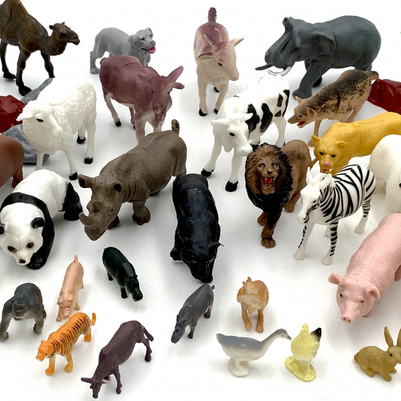 WOOPIE figūrėlių rinkinys Animals XXL 58 vnt.