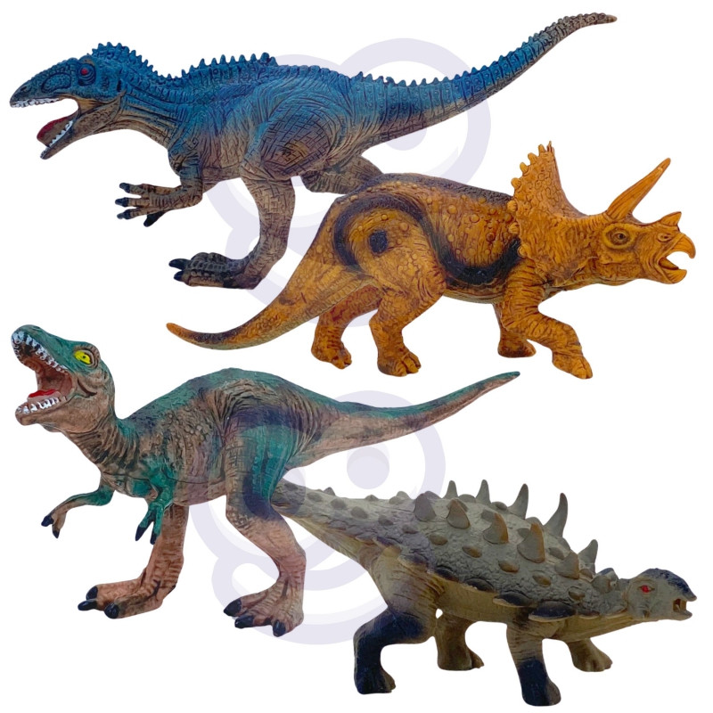WOOPIE dinozaurų figūrėlių rinkinys XL + kilimėlis