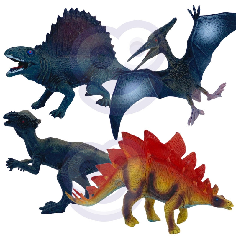 WOOPIE dinozaurų figūrėlių rinkinys XL + kilimėlis