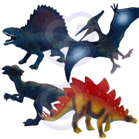 WOOPIE dinozaurų figūrėlių rinkinys XL + kilimėlis WOOPIE dinozaurų figūrėlių rinkinys XL + kilimėlis