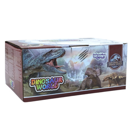 WOOPIE dinozaurų figūrėlių rinkinys XL + kilimėlis WOOPIE dinozaurų figūrėlių rinkinys XL + kilimėlis